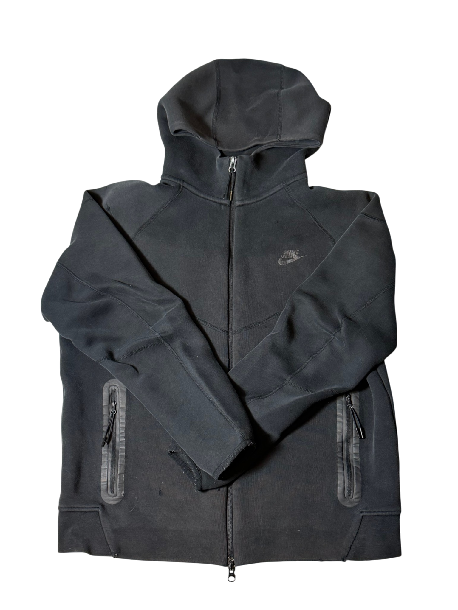 Nike Sportswear Tech Fleece Windrunner Full-Zip Hoodie Black/Black