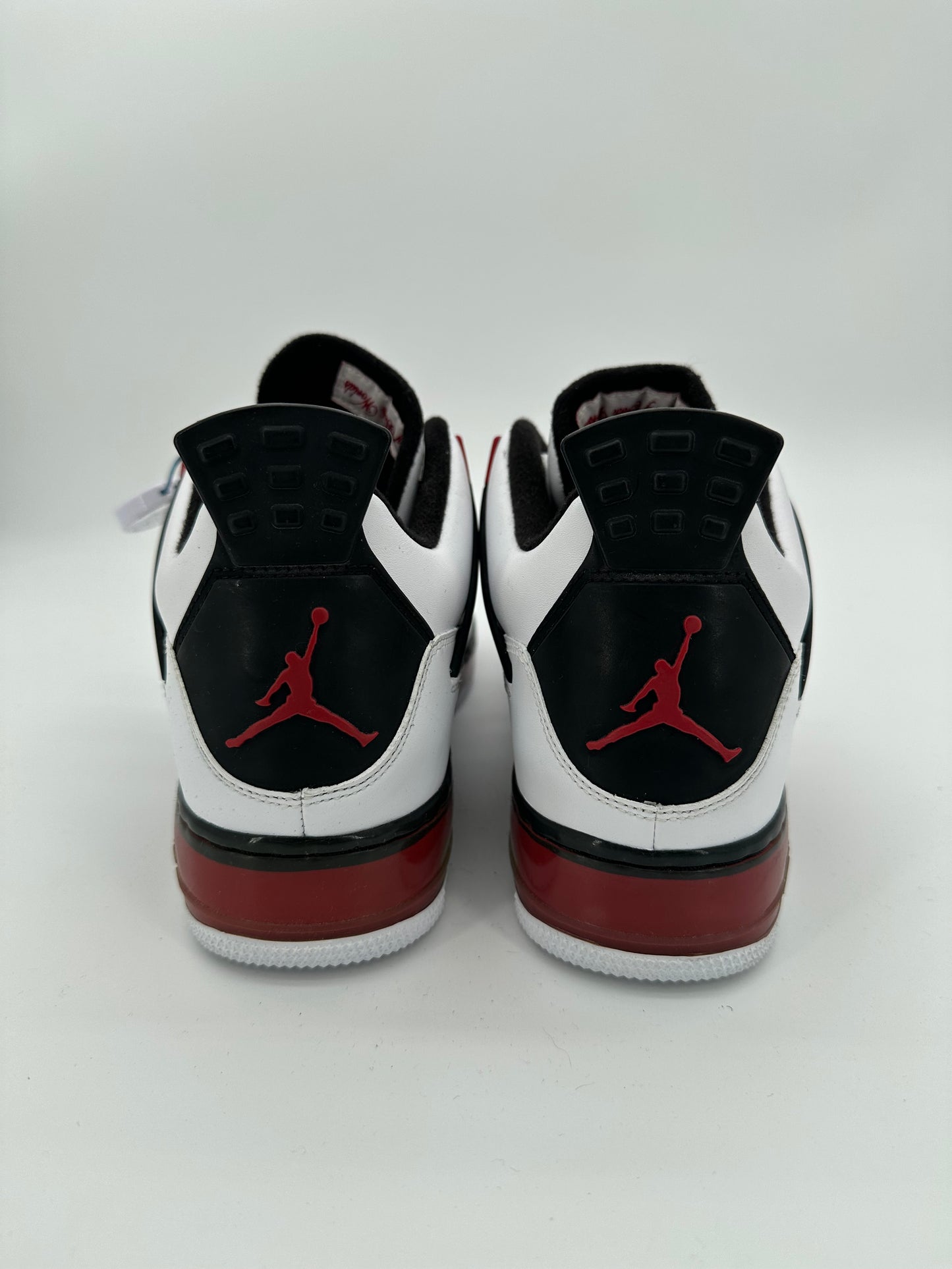 Jordan Fusion 4 Varsity White Red