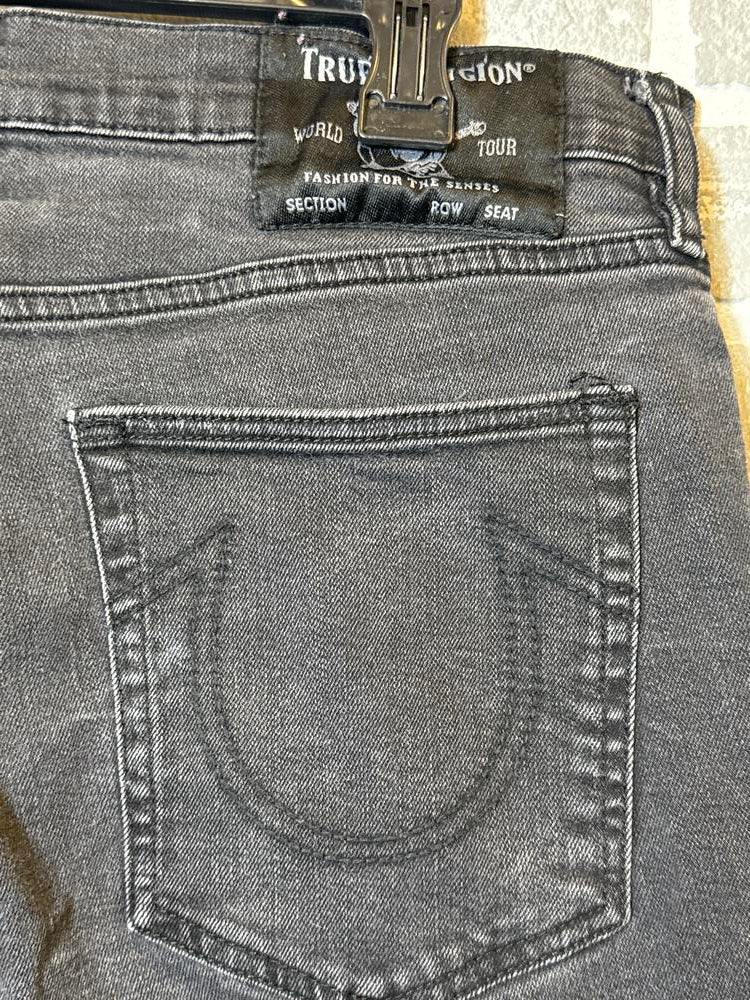 True Religion Jeans Skinny Black 34"