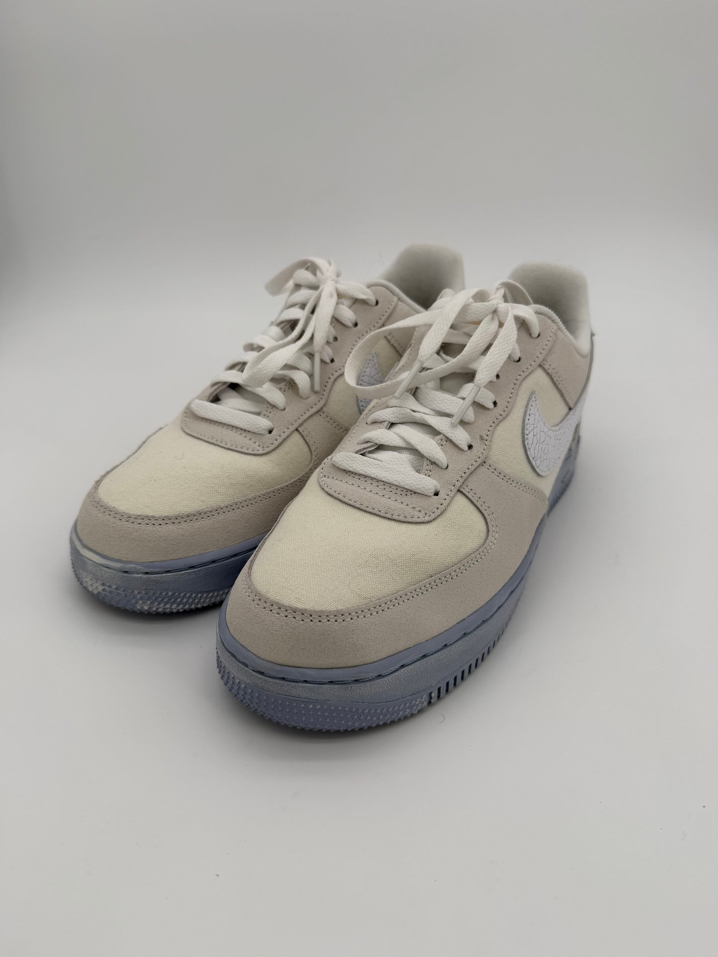 Nike Air Force 1 Low '07 LV8 EMB Summit White Blue Whisper