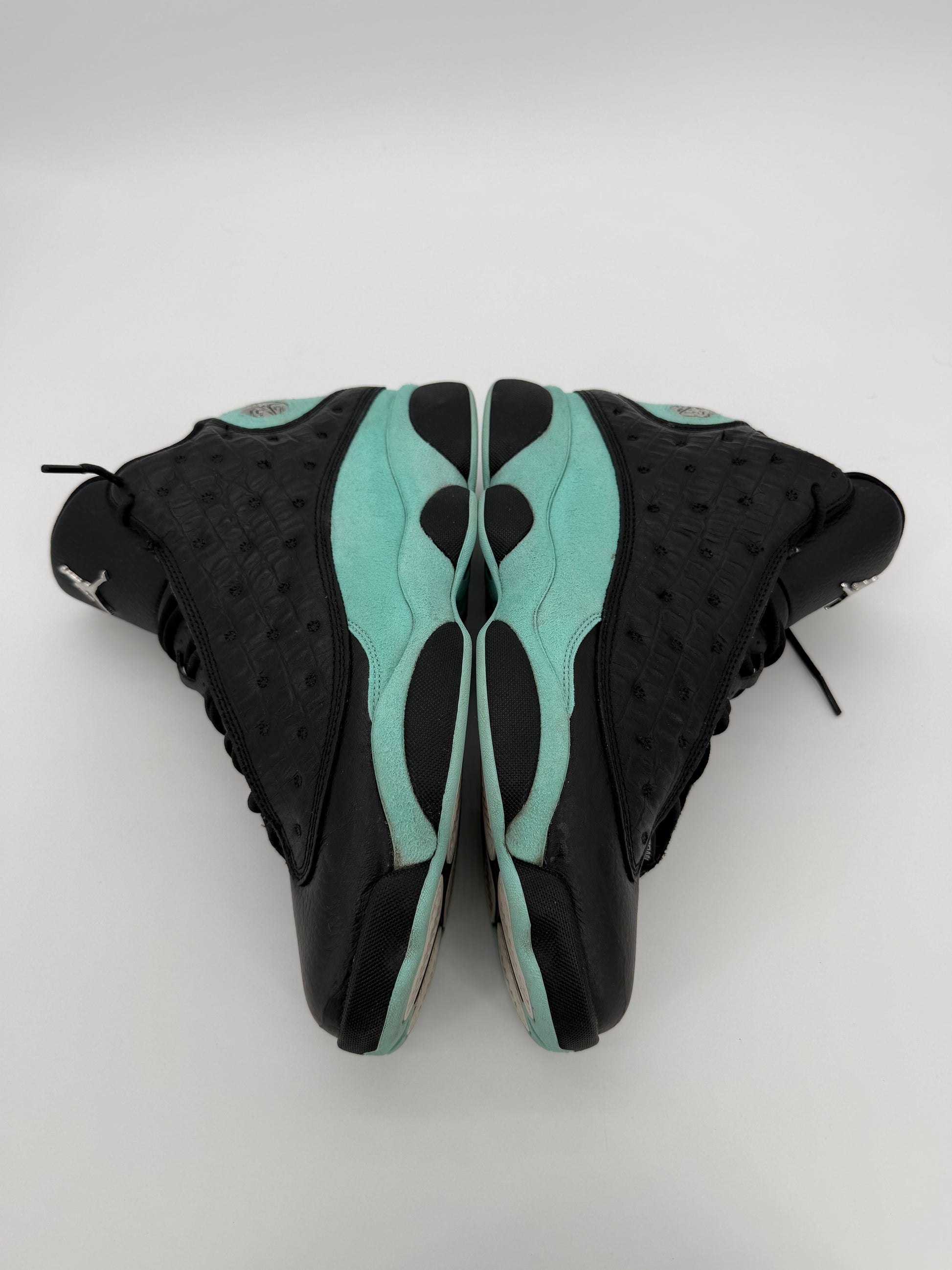 Jordan 13 Retro Black Island Green