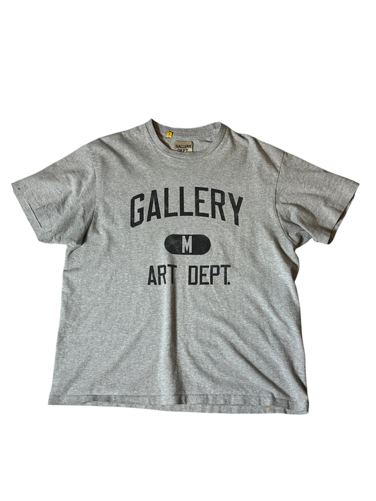 Gallery Dept. Art Dept. Logo Tee Grey/Black
