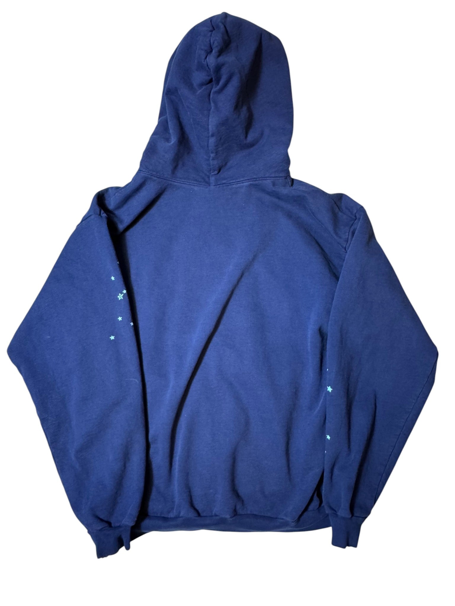Sp5der OG Web Hoodie Navy