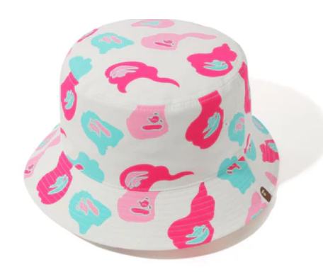 BAPE Store Miami 2nd Anniversary Bucket Hat Multi Color