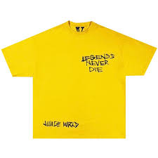 Juice Wrld x Vlone Inferno Tee Yellow