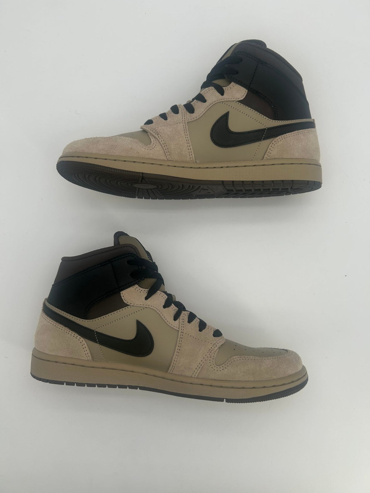 Jordan 1 Mid Khaki Baroque Brown
