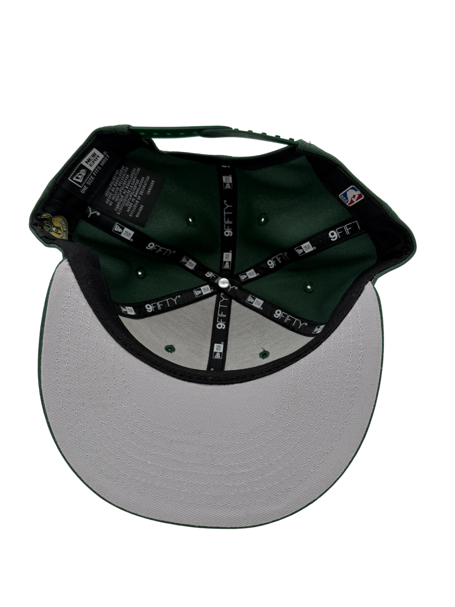 New Era Mil Bucks Snapback Green