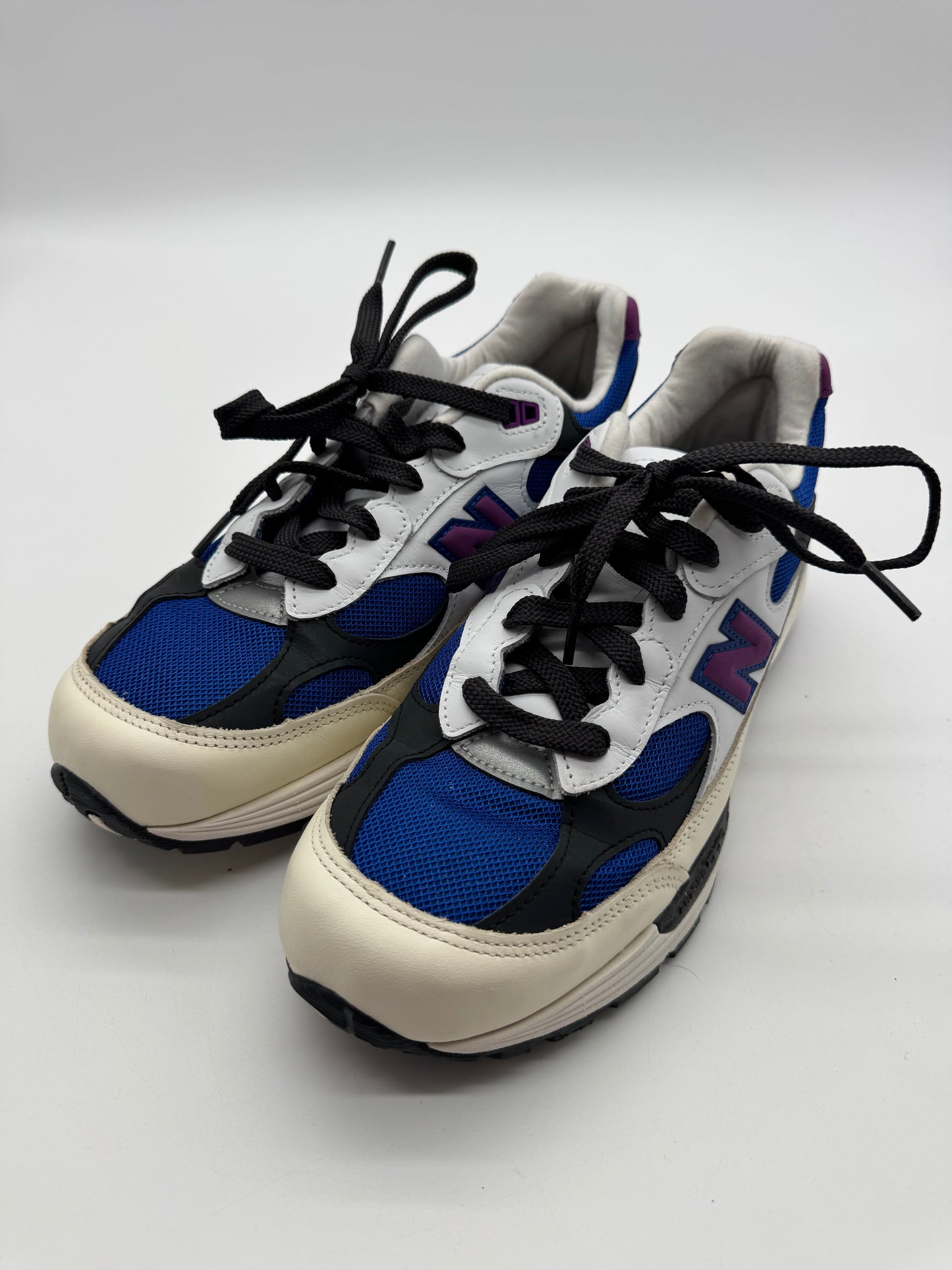 New Balance 992 MiUSA White Royal Purple Fuchsia