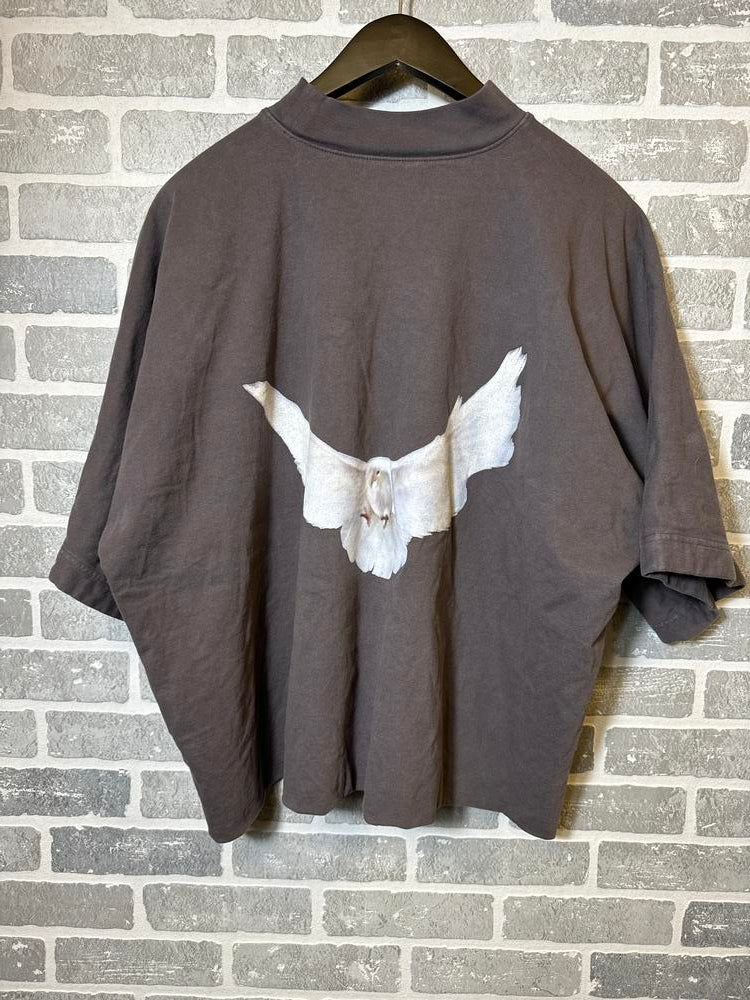 Yeezy Gap Engineered by Balenciaga Dove 3/4 Sleeve Tee Grey