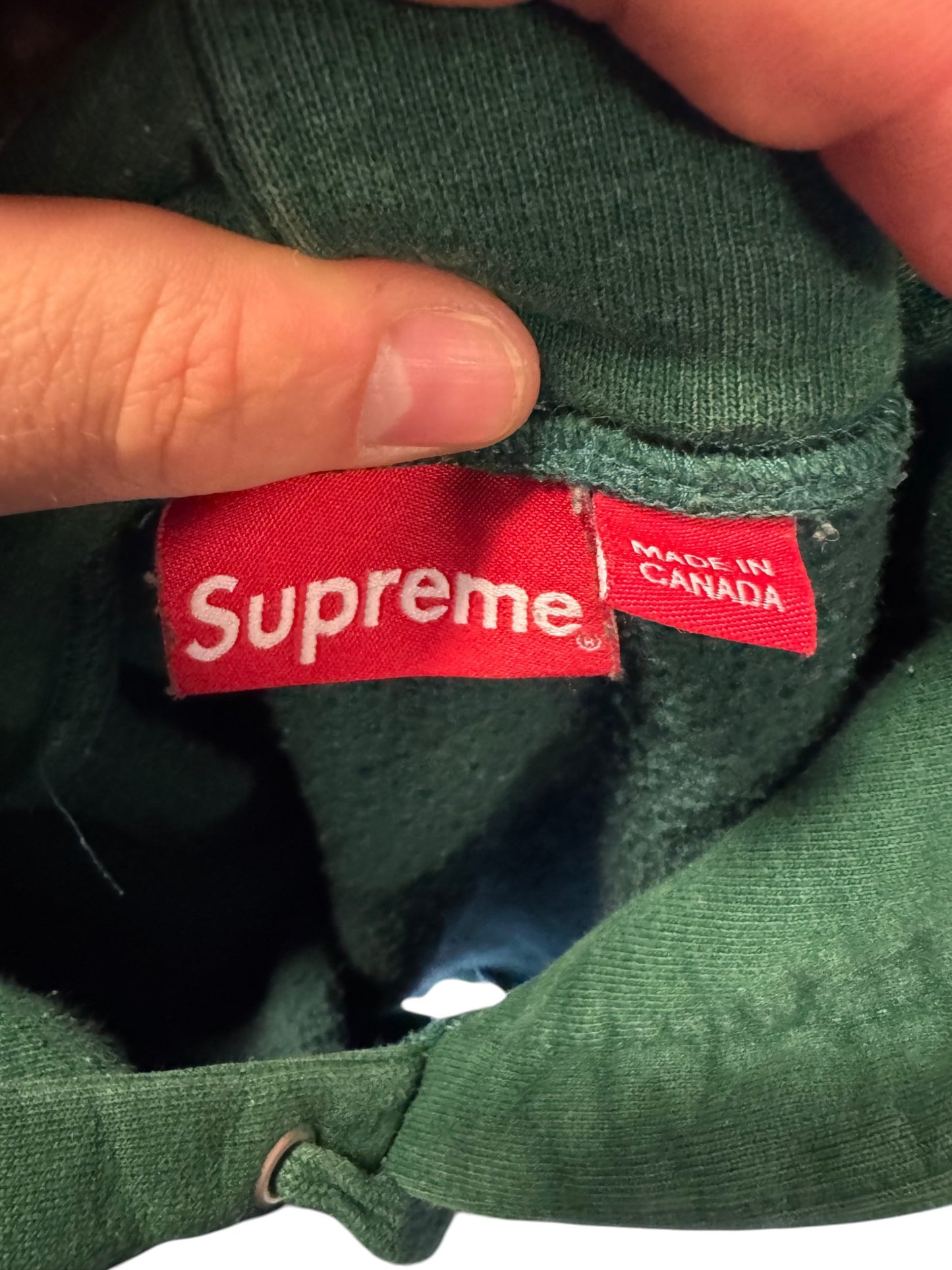 Supreme S Logo Hooded Sweatshirt (FW22) Dark Green