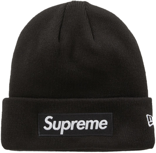 Supreme New Era Box Logo Beanie (FW23) Black