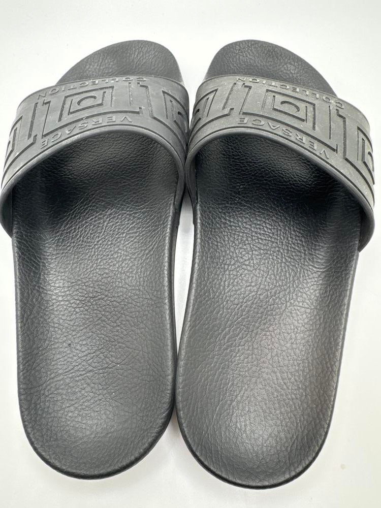 Versace Slides Black