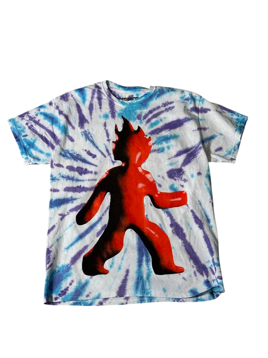 Travis Scott Flame T-shirt Tie Dye