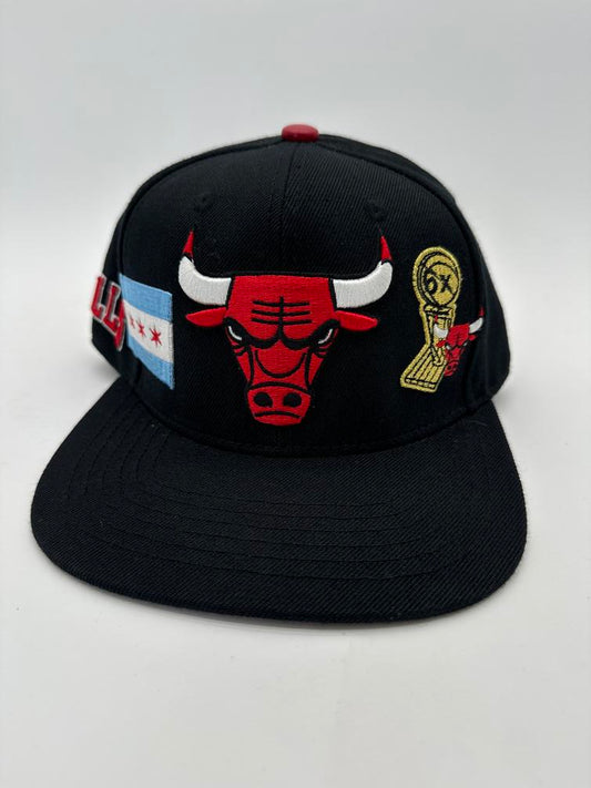 Pro Standard Chicago Bulls Black Snapback