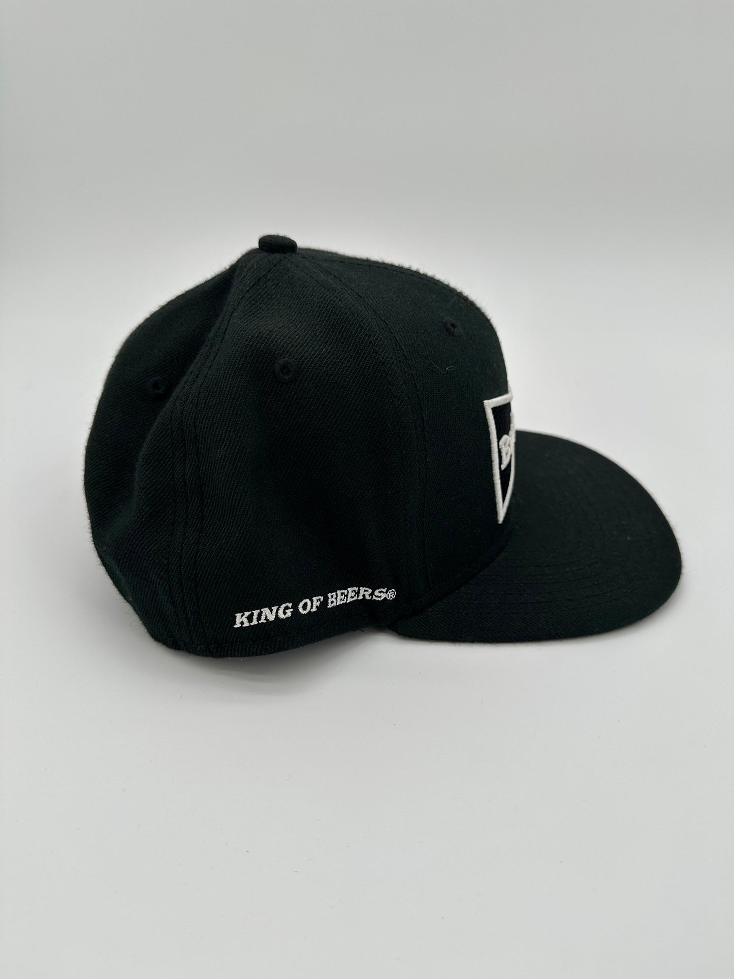 Budweiser Black/White Snapback