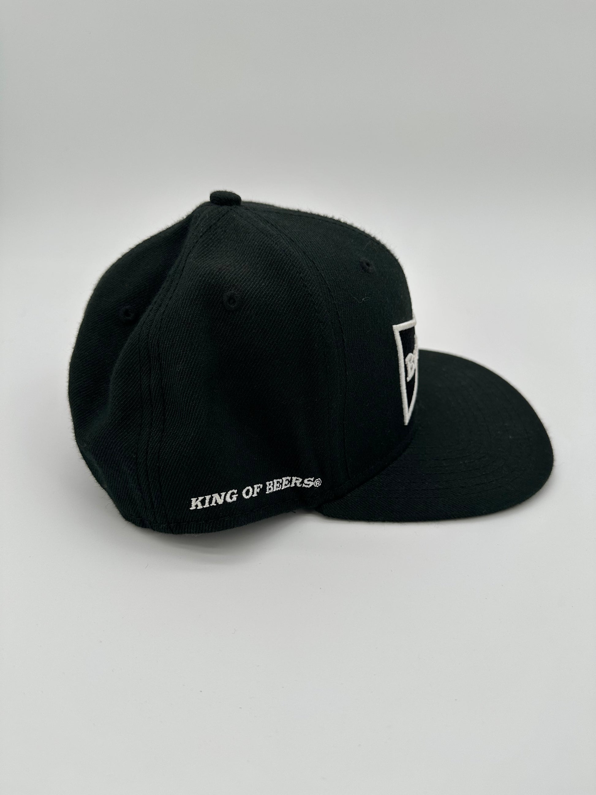 Budweiser Black/White Snapback