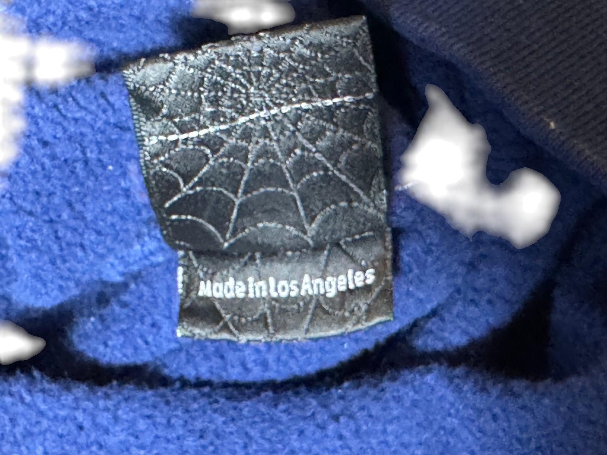 Sp5der OG Web Hoodie Navy