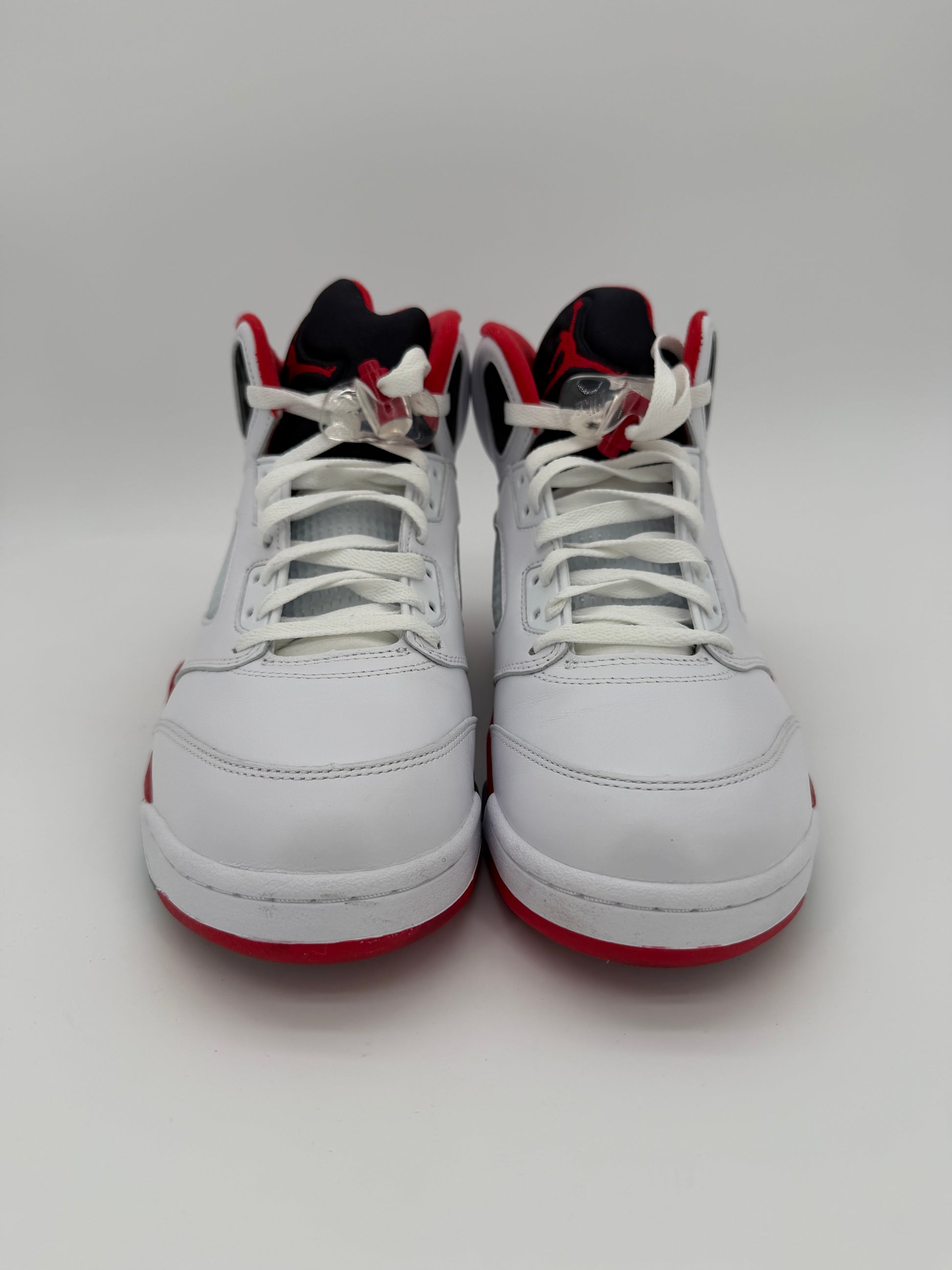 Jordan 5 Retro Fire Red Black Tongue (2025)