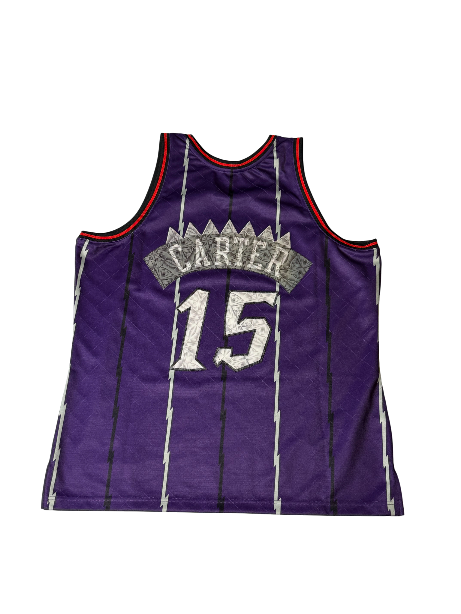 Vince Carter Jersey Cracked Pattern Purple