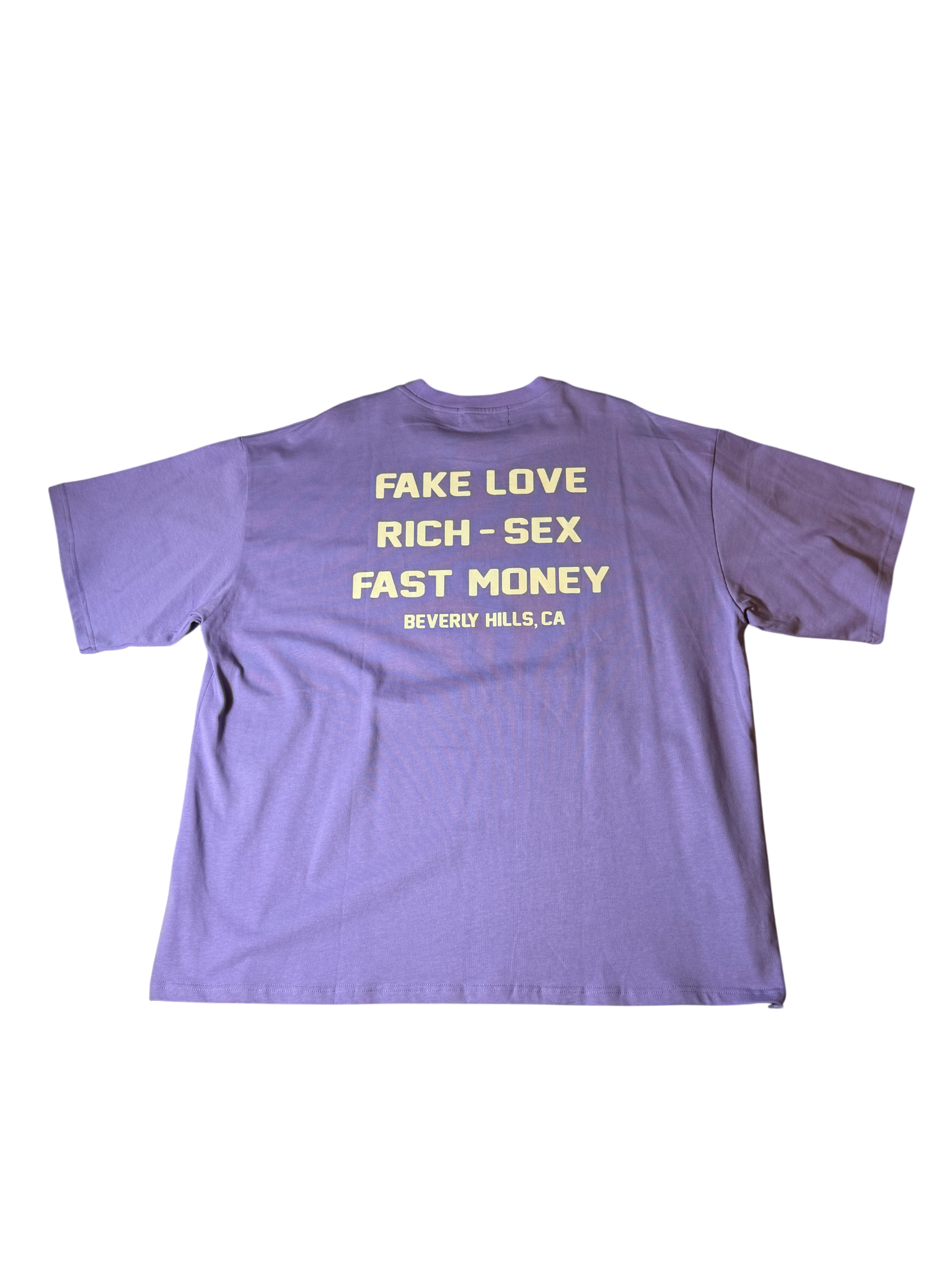 Homme Femme Purple T Shirt