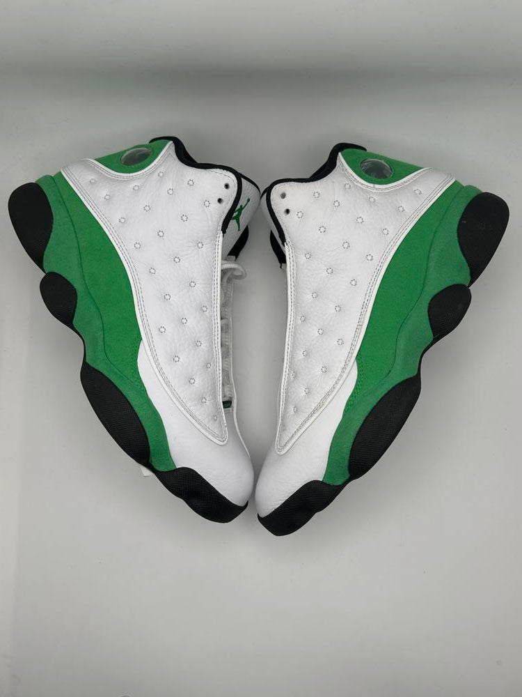 Jordan 13 Retro White Lucky Green