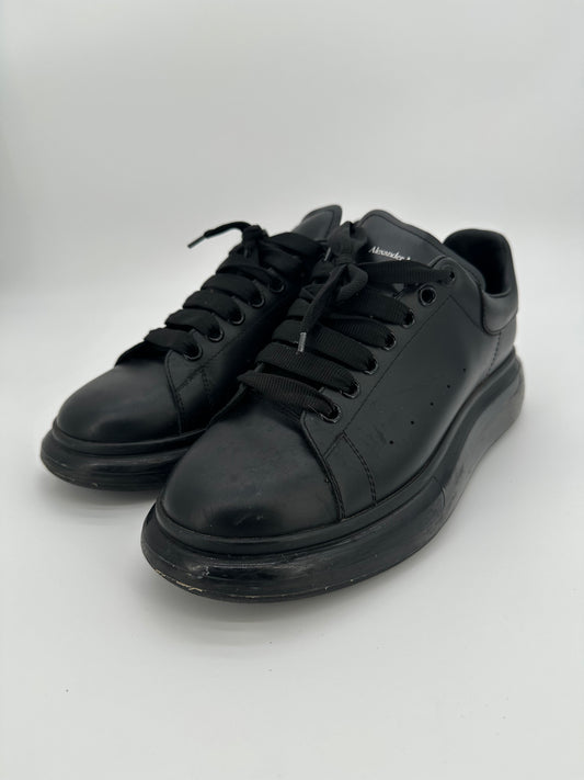 Alexander McQueen Oversized Black Shiny Sole