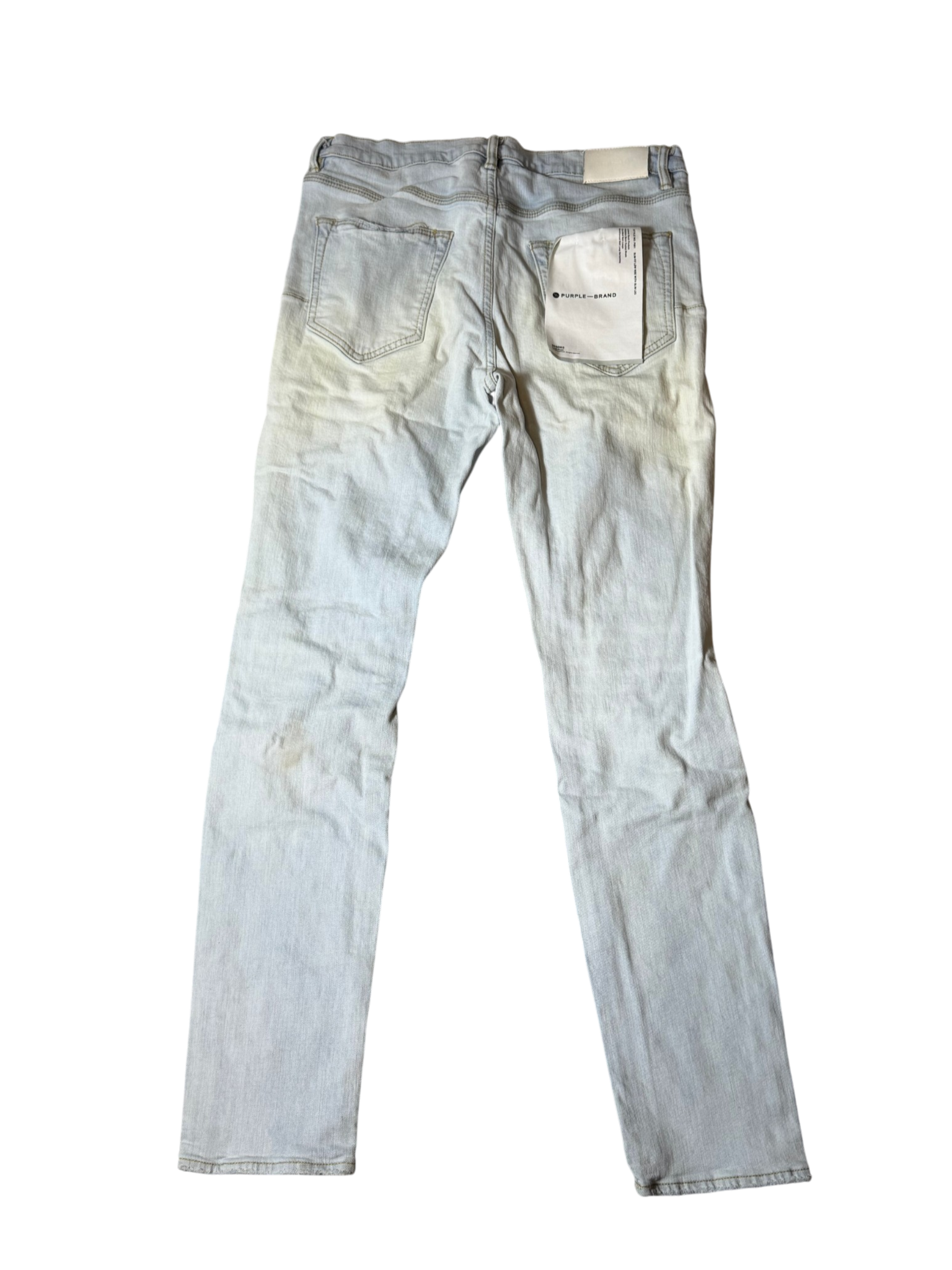 Purple Brand Distressed Light Denim