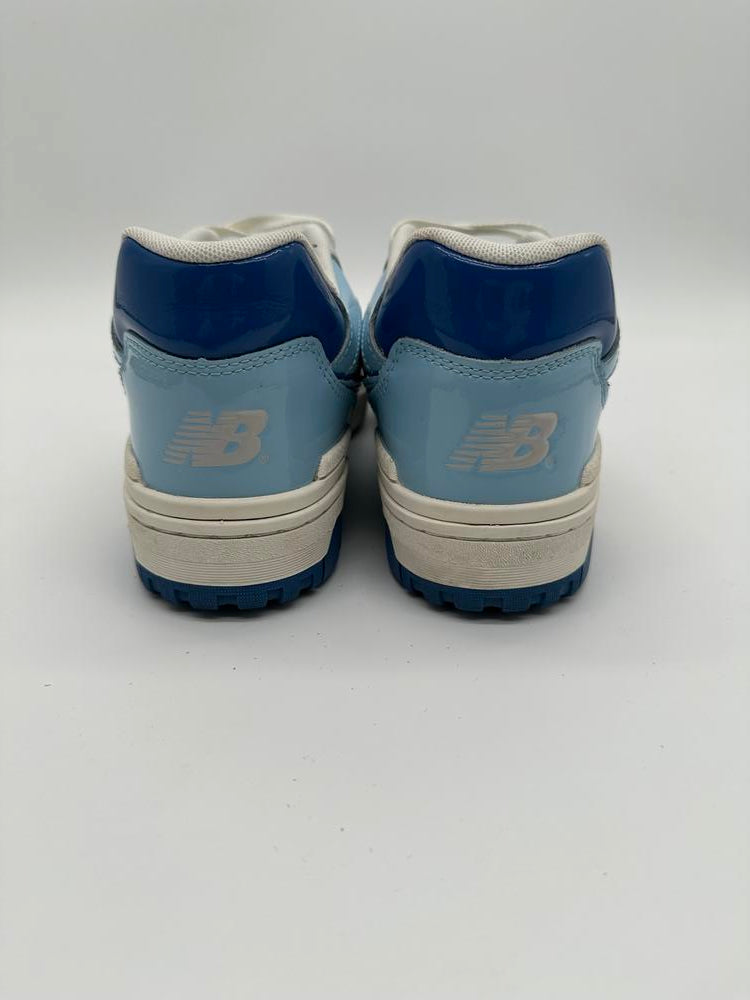 New Balance 550 Chrome Blue Patent
