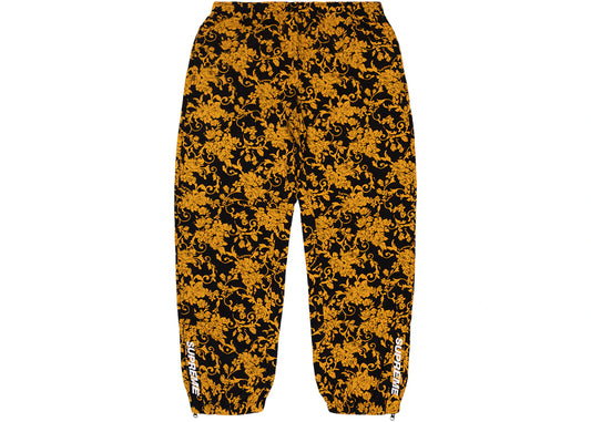 Supreme Warm Up Pant Black Floral (No Tags)