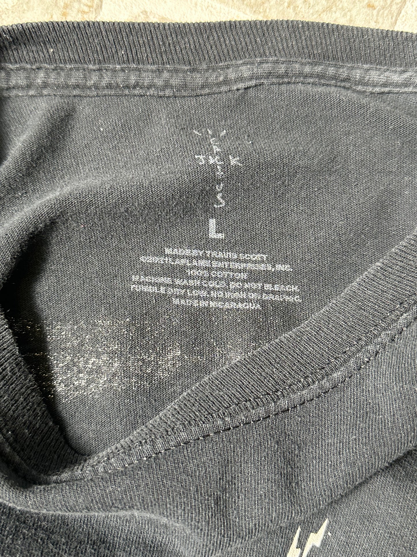 Fragment Log Sleeve Shirt Black
