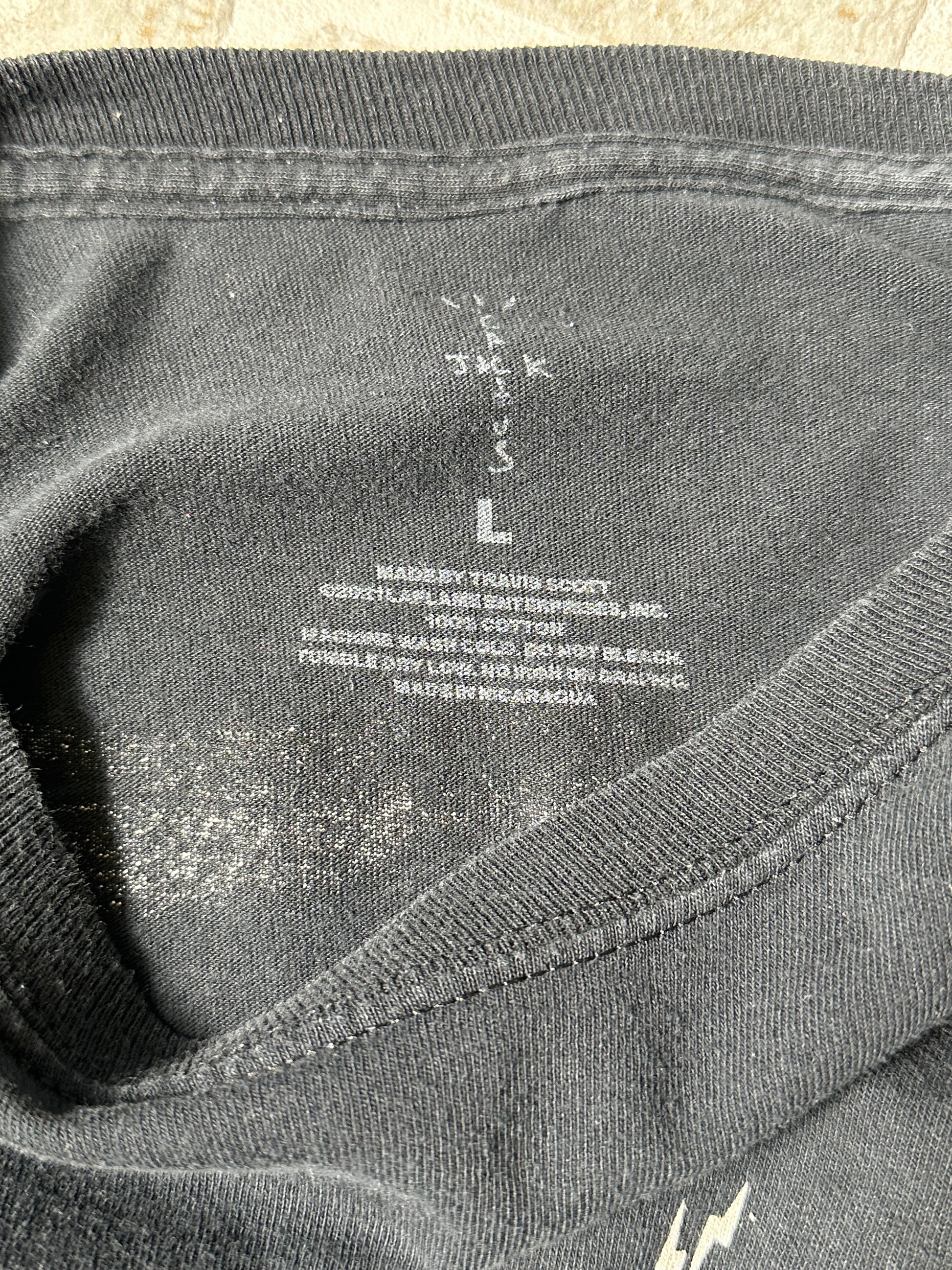 Fragment Log Sleeve Shirt Black