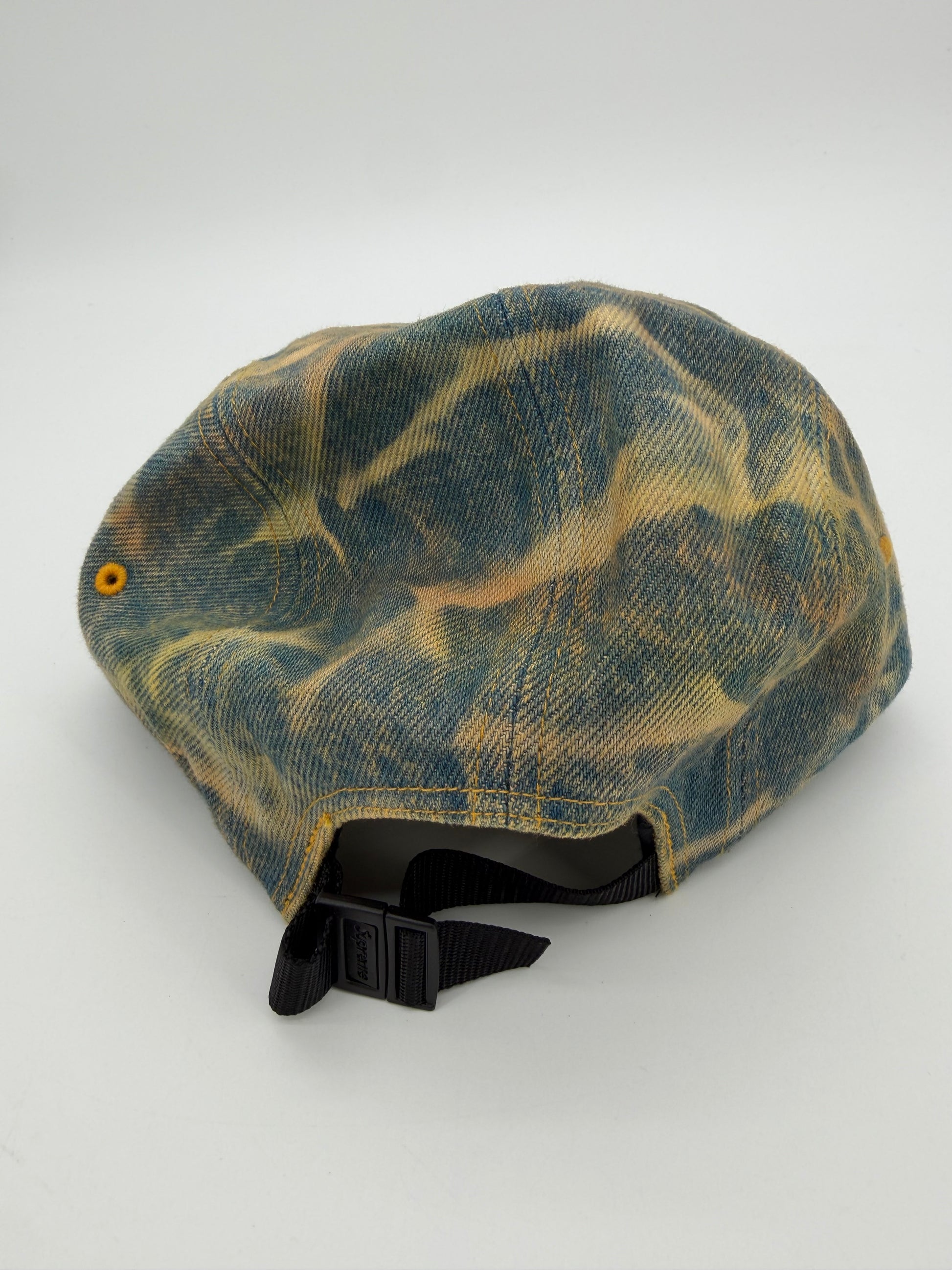 Supreme Denim Camp Cap (FW25) Washed Indigo