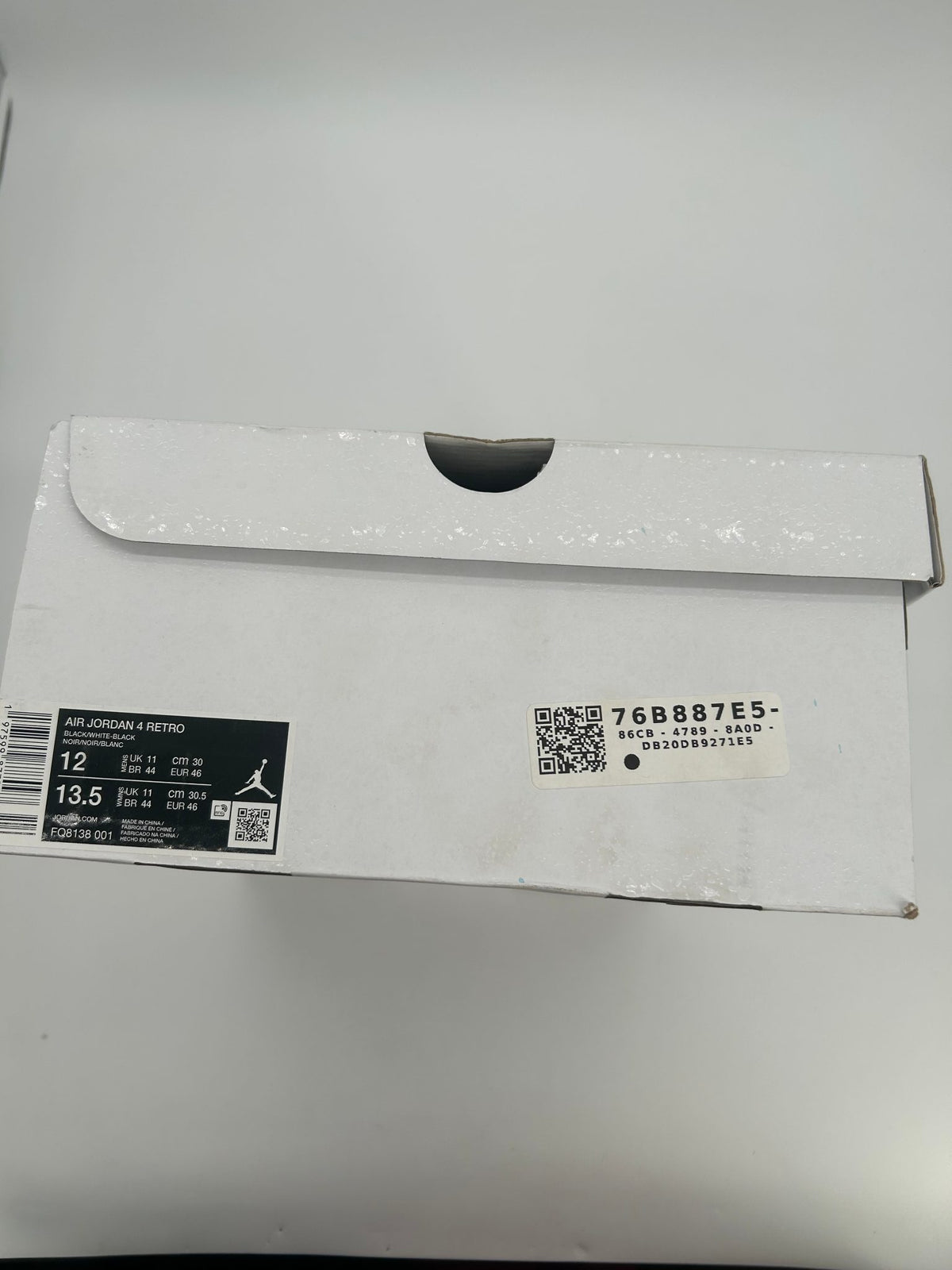 Jordan 4 Retro White Thunder