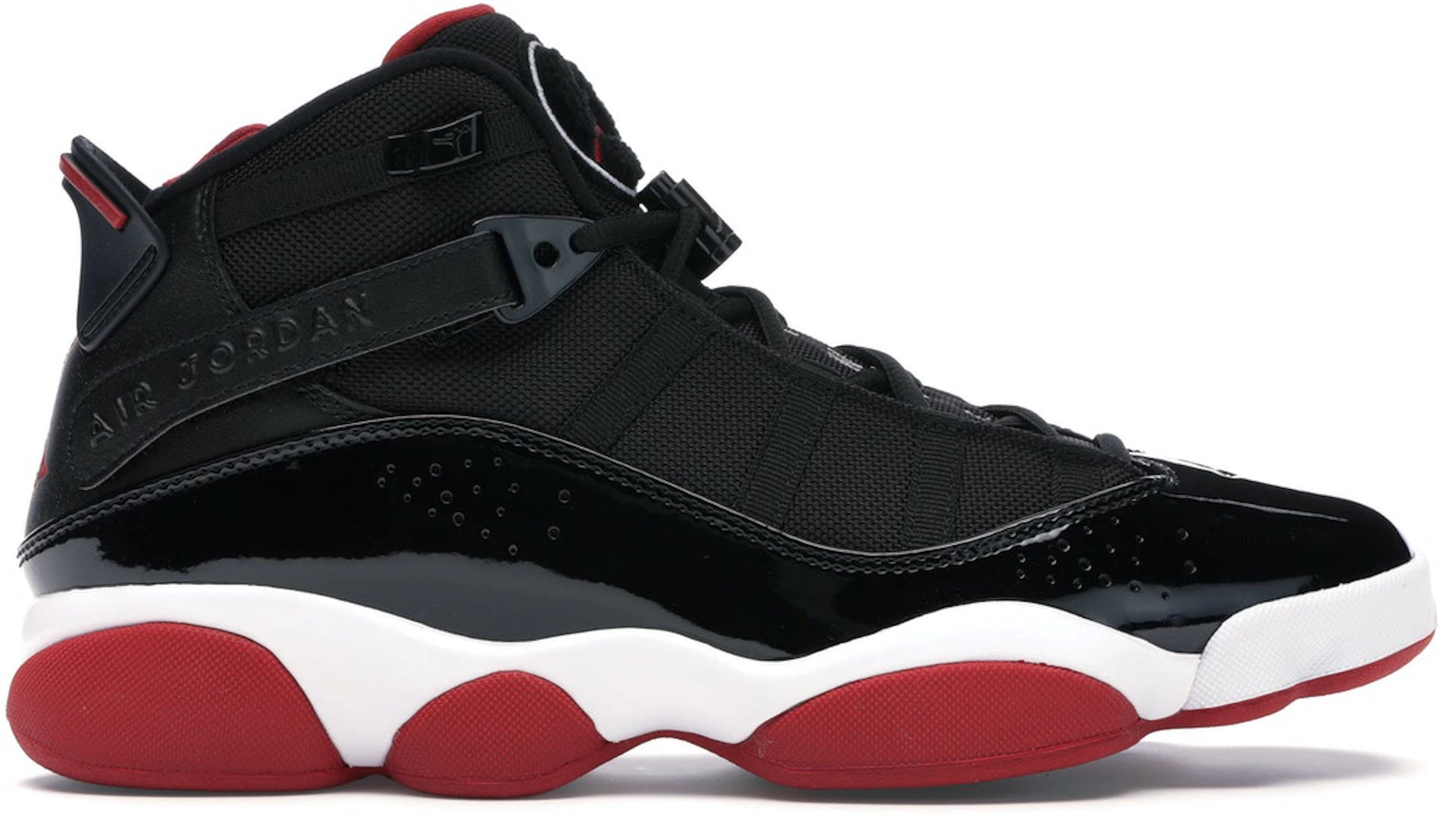 Jordan 6 Rings Black Varsity Red (2007)