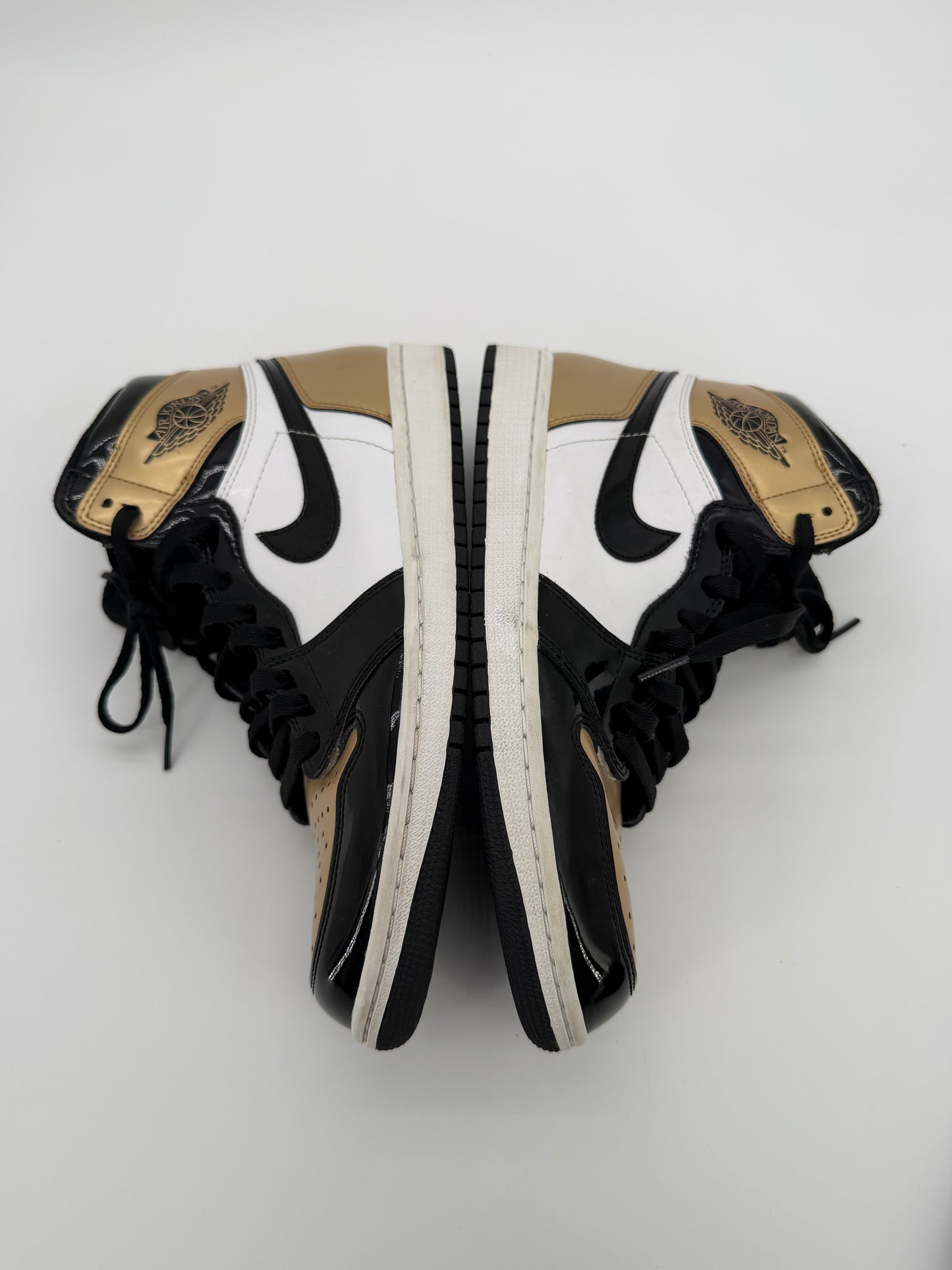 Jordan 1 Retro High NRG Patent Gold Toe