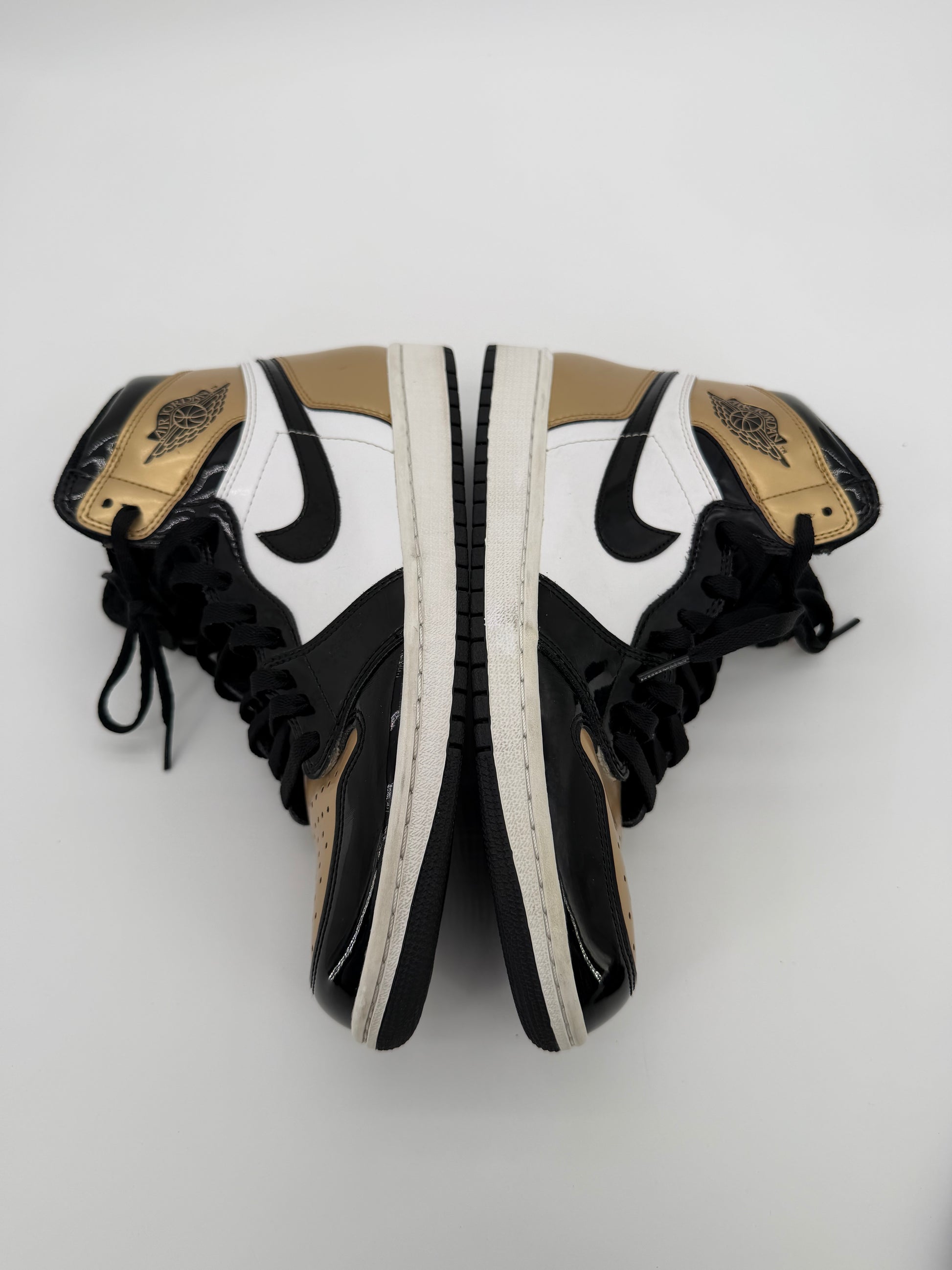 Jordan 1 Retro High NRG Patent Gold Toe
