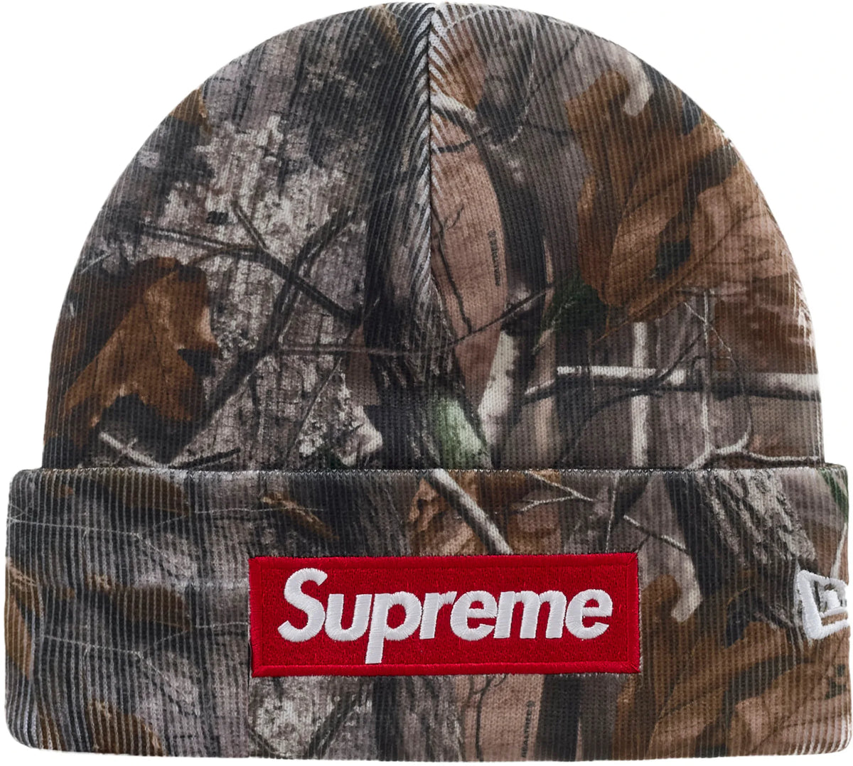 Supreme New Era Box Logo Beanie (FW25) Realtree AP Camo