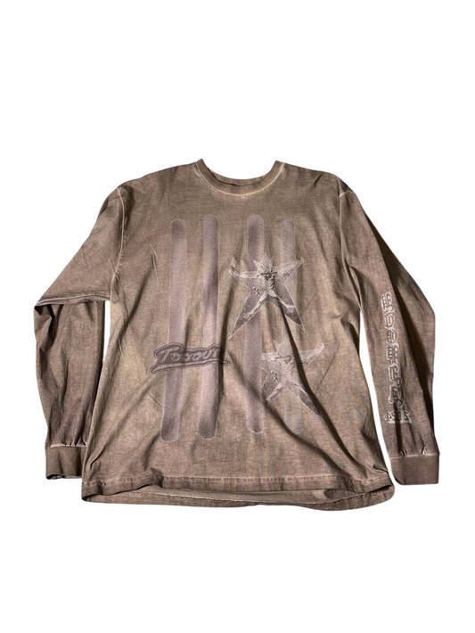 Utopia Tour Long Sleeve Shirt Stone