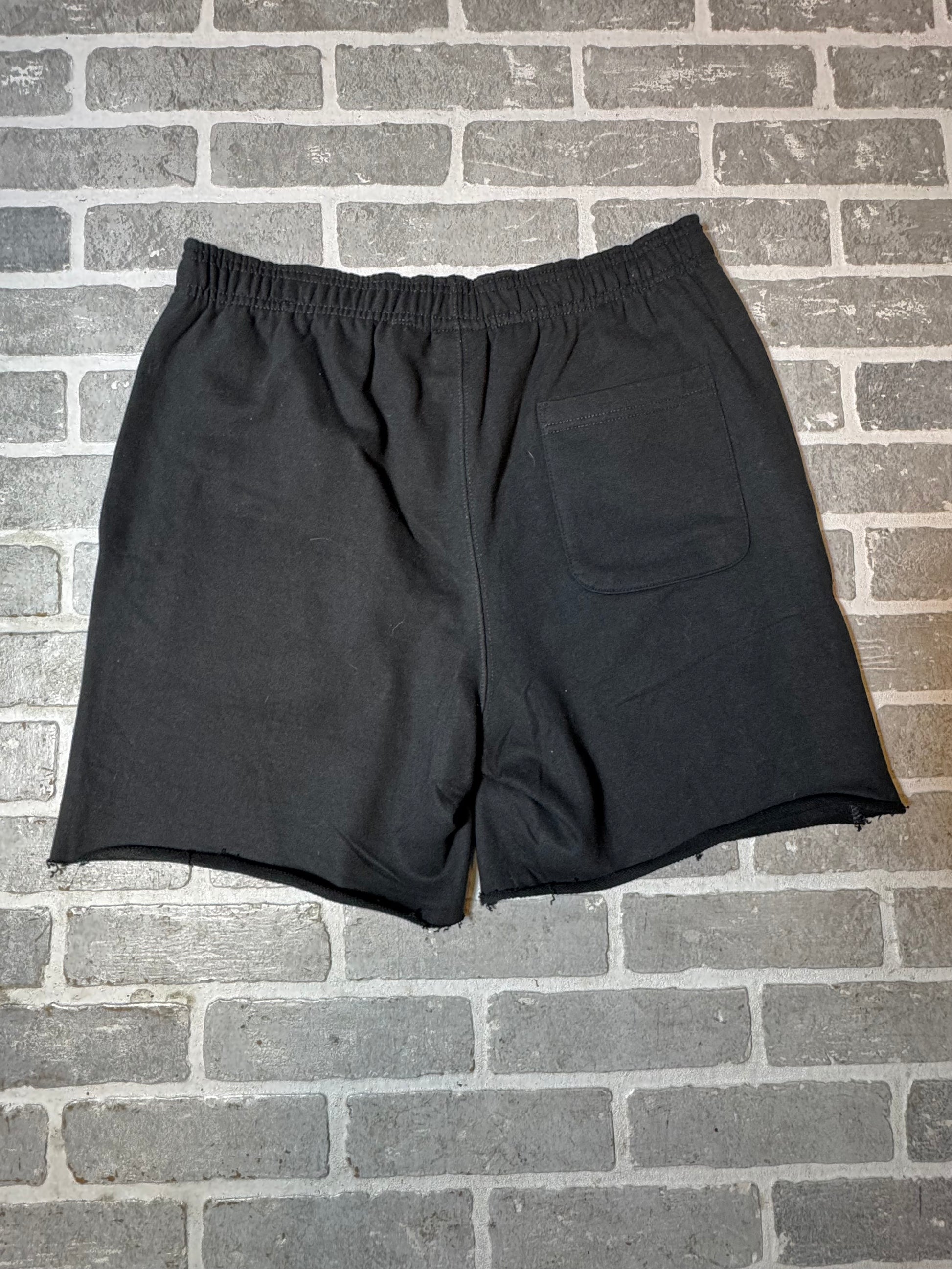 Lost Hills Shorts Red Sparkled Texts