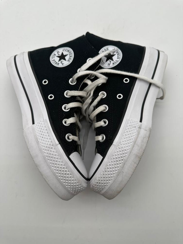 Converse Chuck Taylor All Star Hi Platform Black White (Women's)