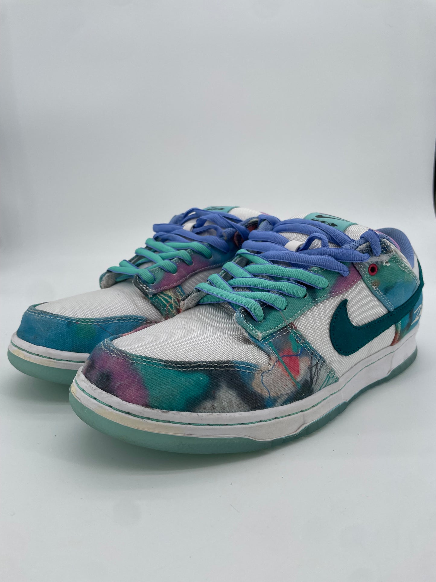 Nike SB Dunk Low Futura Laboratories Bleached Aqua