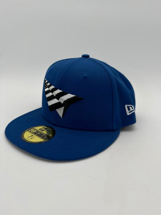 New Era Paper Planes Blue FItted