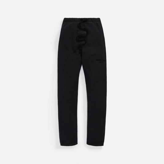 Fear of God Essentials Fleece Essential Relaxed Sweatpants Stetch Limo Black 22'