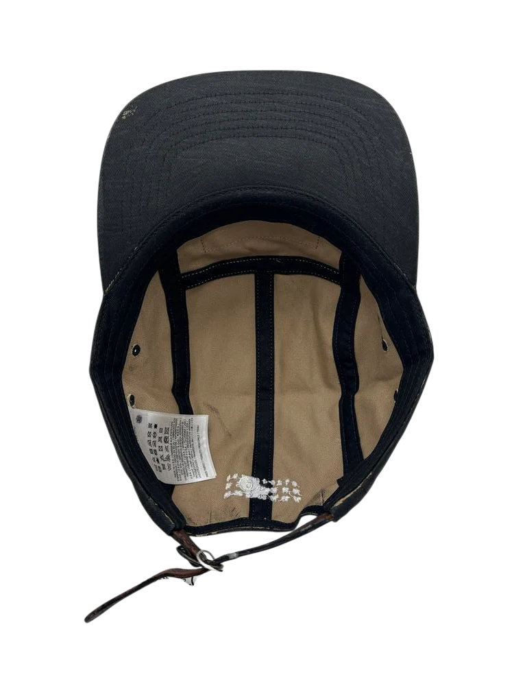 Supreme MM6 Maison Margiela Painted Camp Cap Black