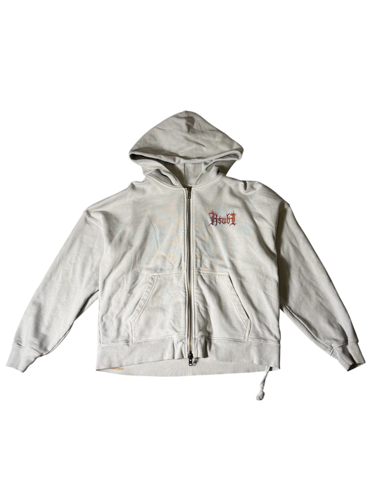 Ksubi Zip Up Hoodie Beige