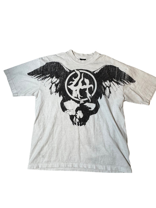 Lost Hills White Tee with wings