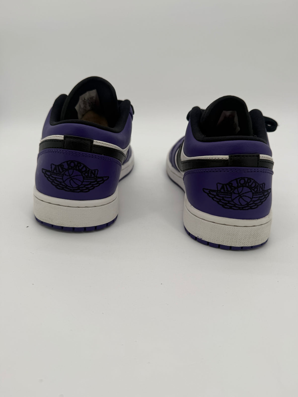 Jordan 1 Low Court Purple White