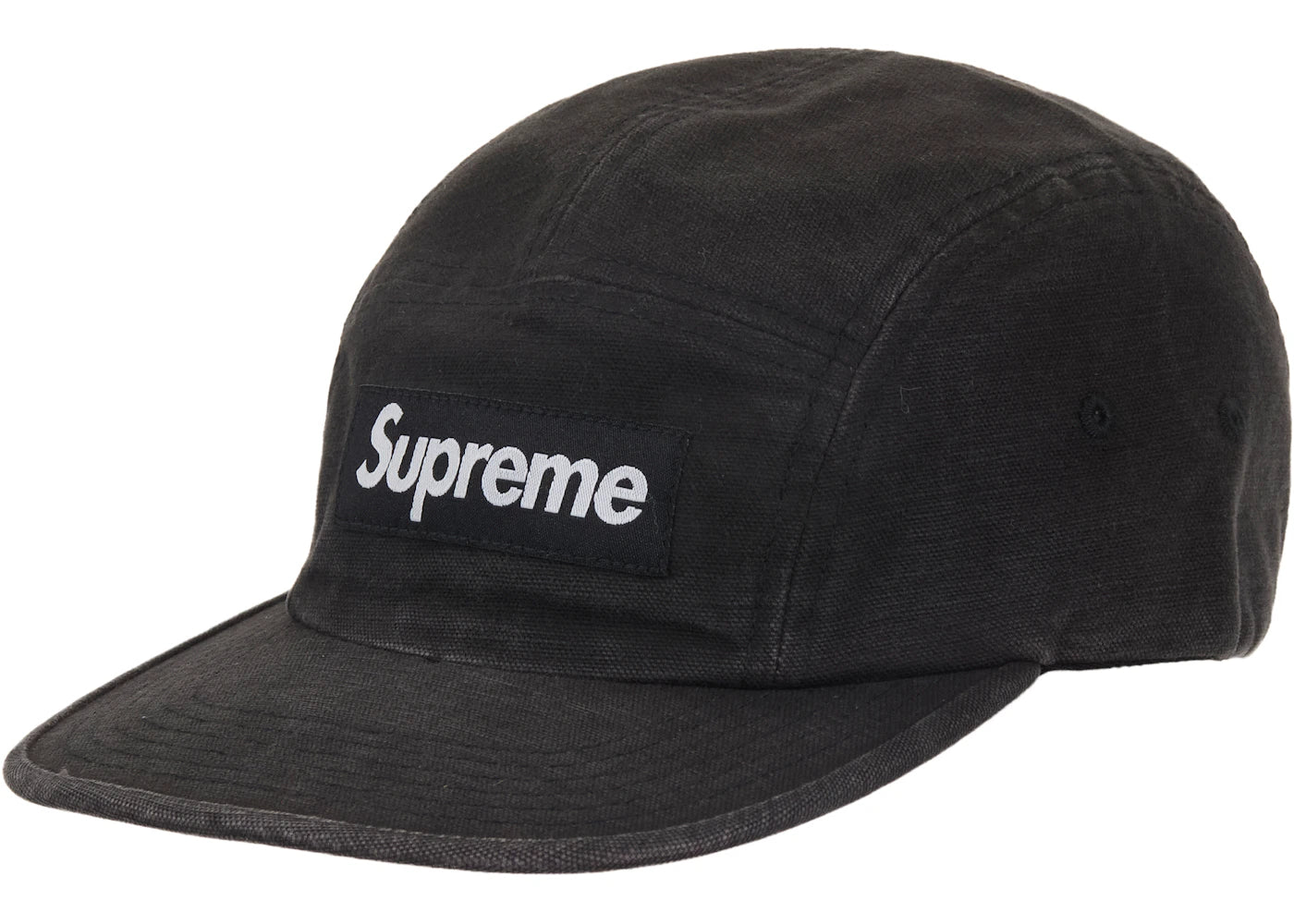 Supreme Canvas Camp Cap Black
