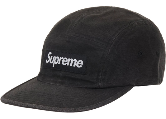 Supreme Canvas Camp Cap Black