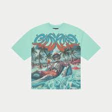 Godspeed Pool Party T Shirt Green
